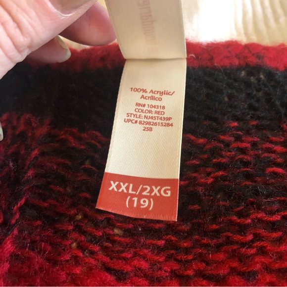 NoBo Striped Sweater Dress or Tunic with Pockets - Picture 7 of 8